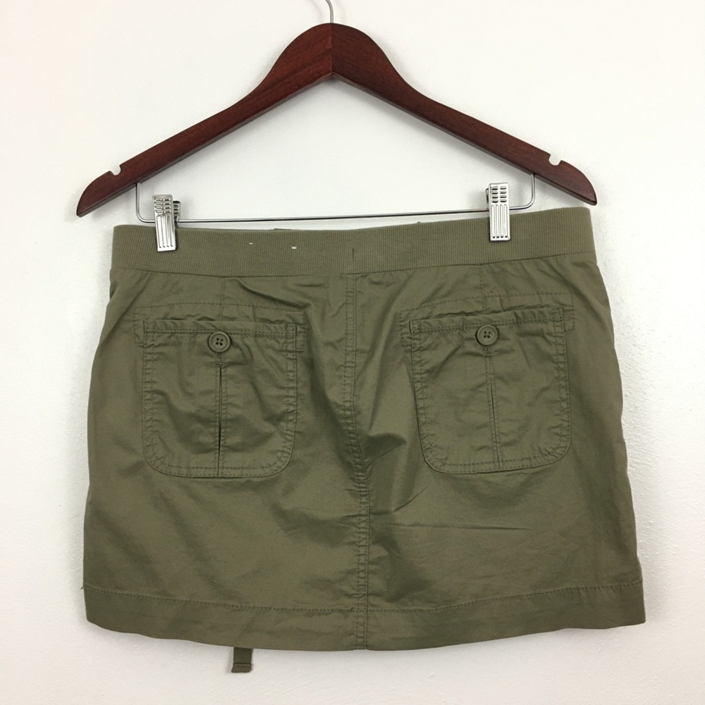 2/$20 Old Navy Drawstring Waist Green Skirt - Picture 2 of 7